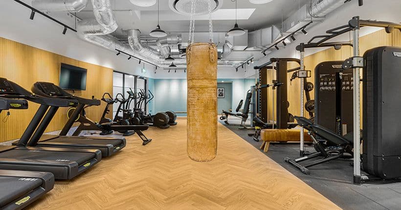 Gym in Vonder Shoreditch.